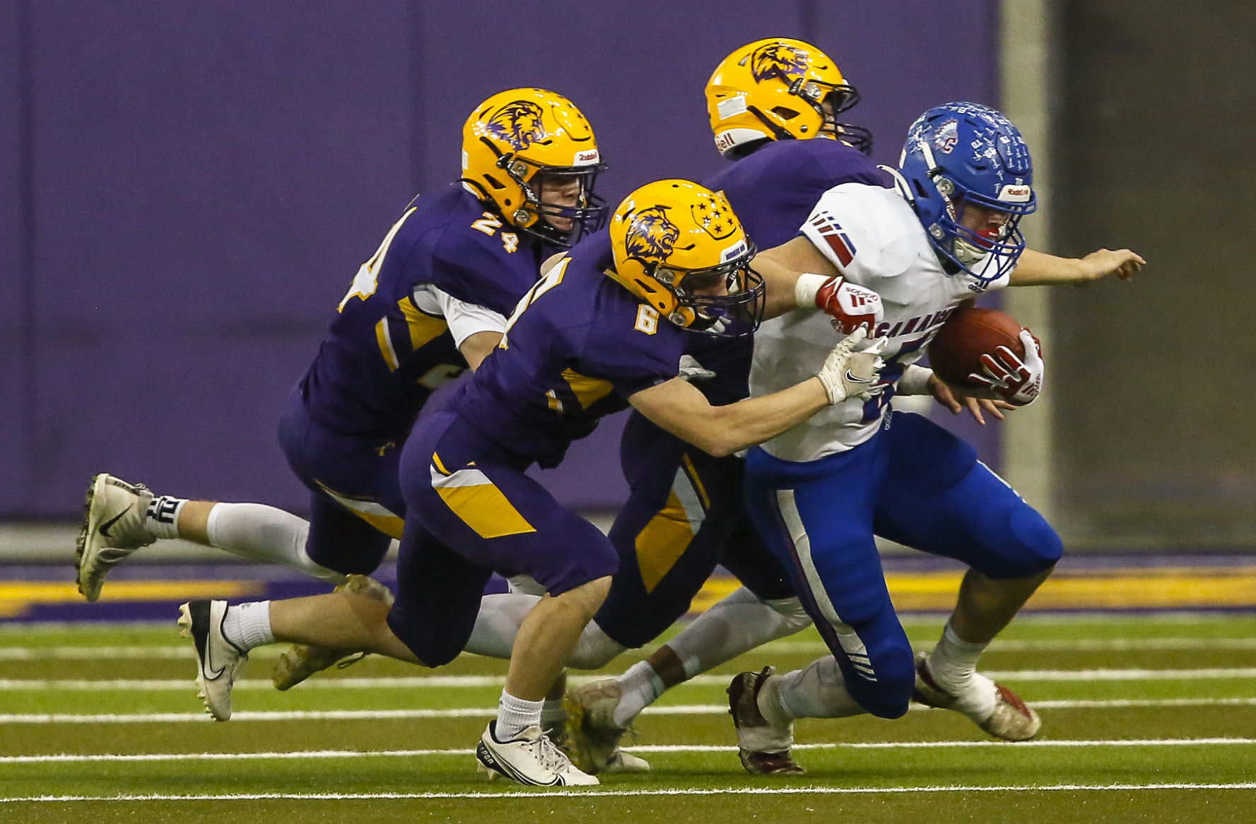 State Football 2A Central Lyon/George-Little Rock vs. Camanche 5